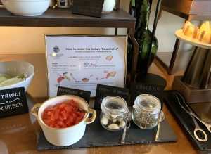 Piccoli dettagli che fanno la differenza: la bruschetta station